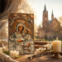 Jubileuszowa ikona Matki Bożej Gietrzwałdzkiej – 150-lecie Objawień 1877–2027 | ICONA SACRA™ Alnus