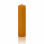 Świeca soborowa gładka woskowa – Ø 7 × 30 cm