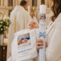 Zestaw Anielskie Niebo™ Błękit w aranżacji – prezent na Chrzest dziecka