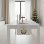 aranżacja Bieżnik pod zestaw kolędowy z Monogramem Maryi – personalizowany nadruk | Linia DOMUS SACRA™
