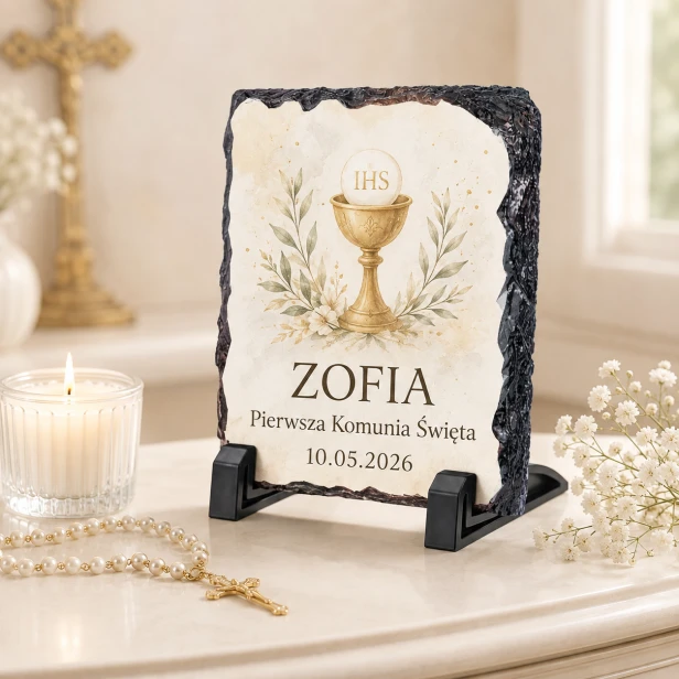 FOTOGRANIT z własnym nadrukiem – obraz religijny na granicie | AUREA STONE™
