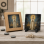 FOTOGRANIT z wizerunkiem Matki Boskiej Fatimskiej – obrazek religijny na granicie | Linia AUREA STONE™