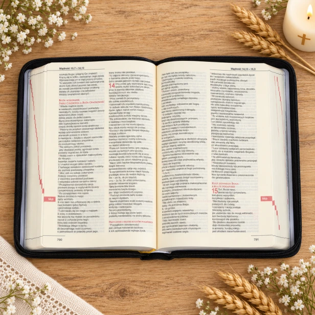 Biblia Paulistów Stary i Nowy Testament – wnętrze Pisma Świętego