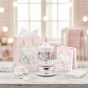 Karuzela pozytywka ROYAL PINK – różowy zestaw prezentowy dla dziecka