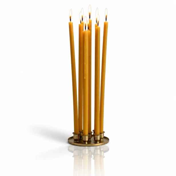 Świece chrześcijańskie prawosławne - woskowe 35cm (10sztuk)
