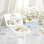 Elegancki karnet na Chrzest Święty A5 – kartka z życzeniami w aranżacji
