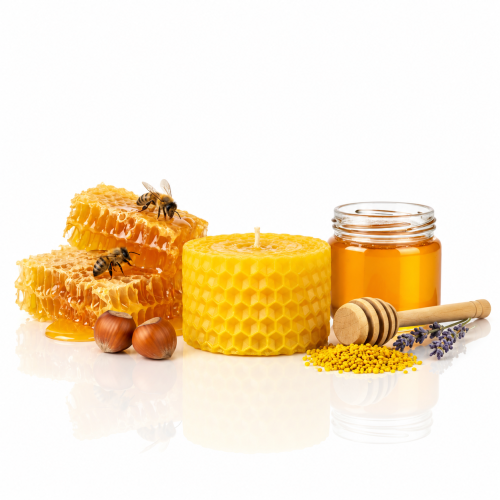 Świeca tealight z węzy pszczelej – naturalny wosk pszczeli | Linia BEE WAX