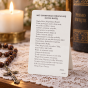 Karta z modlitwą do Matki Bożej Częstochowskiej – rewers obrazka religijnego