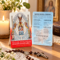 Matka Boża Gietrzwałdzka – karta religijna z modlitwą w domowej aranżacji