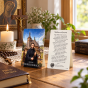 Obrazek św. Andrzeja Boboli ze stojaczkiem – karta religijna do modlitwy