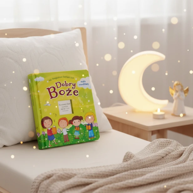 Dobry Boże – personalizowany modlitewnik na prezent dla dziecka