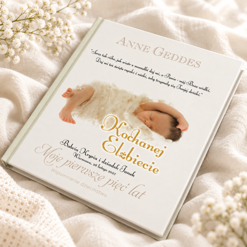 Album Anne Geddes Moje pierwsze pięć lat – pamiątka dla niemowlęcia