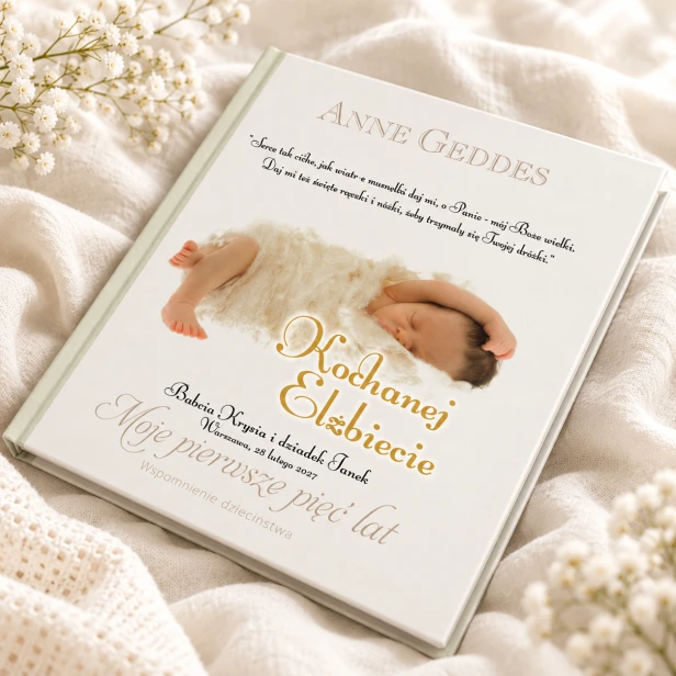 Album Anne Geddes Moje pierwsze pięć lat – pamiątka dla niemowlęcia