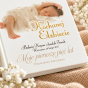 Moje pierwsze pięć lat Anne Geddes – zbliżenie personalizowanej dedykacji
