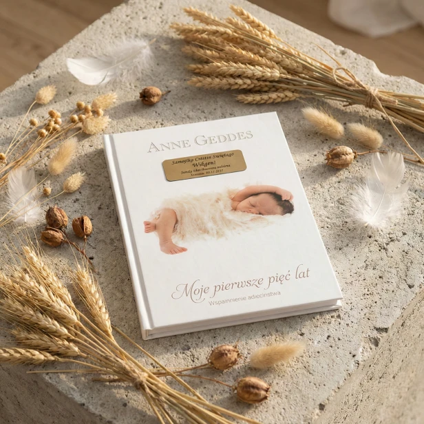 Album Anne Geddes bez czapeczki – Moje pierwsze 5 lat z grawerem