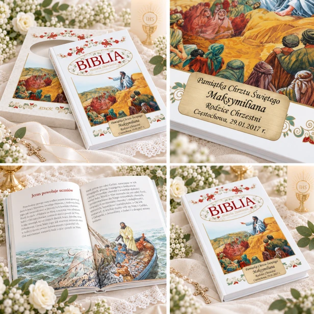 Biblia Historia zbawienia – książka, pudełko i szczegóły wydania