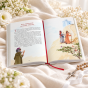 Biblia dla dzieci z ilustracjami – przykładowe strony książki religijnej
