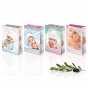 Torebka prezentowa Baby A4 – 4 pastelowe wzory ze zdjęciami niemowląt