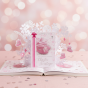 Różowe zaproszenia na Chrzest Święty – BABY PINK w pastelowej aranżacji