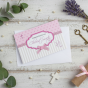 Zaproszenia chrzcielne BABY PINK – elegancka aranżacja dla dziewczynki
