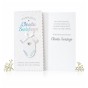 Karnet na Chrzest Święty 11 × 21 cm – kartka z hologramem, body i życzeniami
