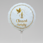 Balon foliowy Chrzest Święty – detal wzoru i kształtu