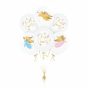 Balony na Chrzest ANIOŁY – lateksowe 30 cm, 6 szt.