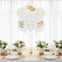 Balony chrzcielne z aniołkami – dekoracja przyjęcia