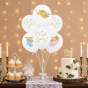 Balony ANIOŁY na Chrzest – elegancka dekoracja sali