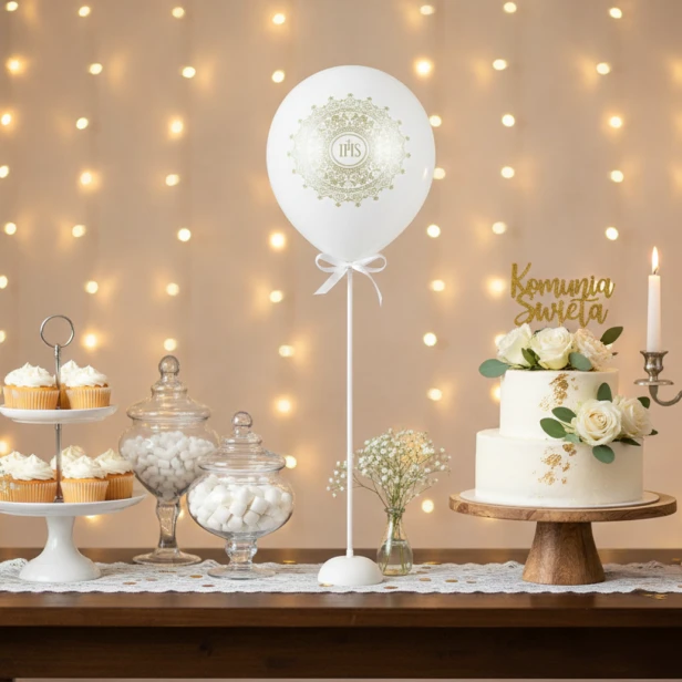 Balon Ornament White – elegancka dekoracja sali