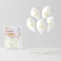 Balony na Komunię IHS KIELICH – zestaw 5 sztuk