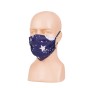 Maseczka ochronna na twarz wieloroazowa dwuwarstwowa - GALAKTYKA