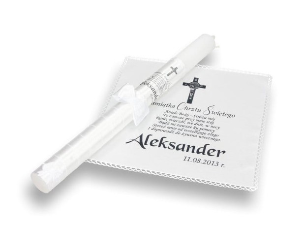 Zestaw na Chrzest JUBILEUSZOWY  - Benedyktyński