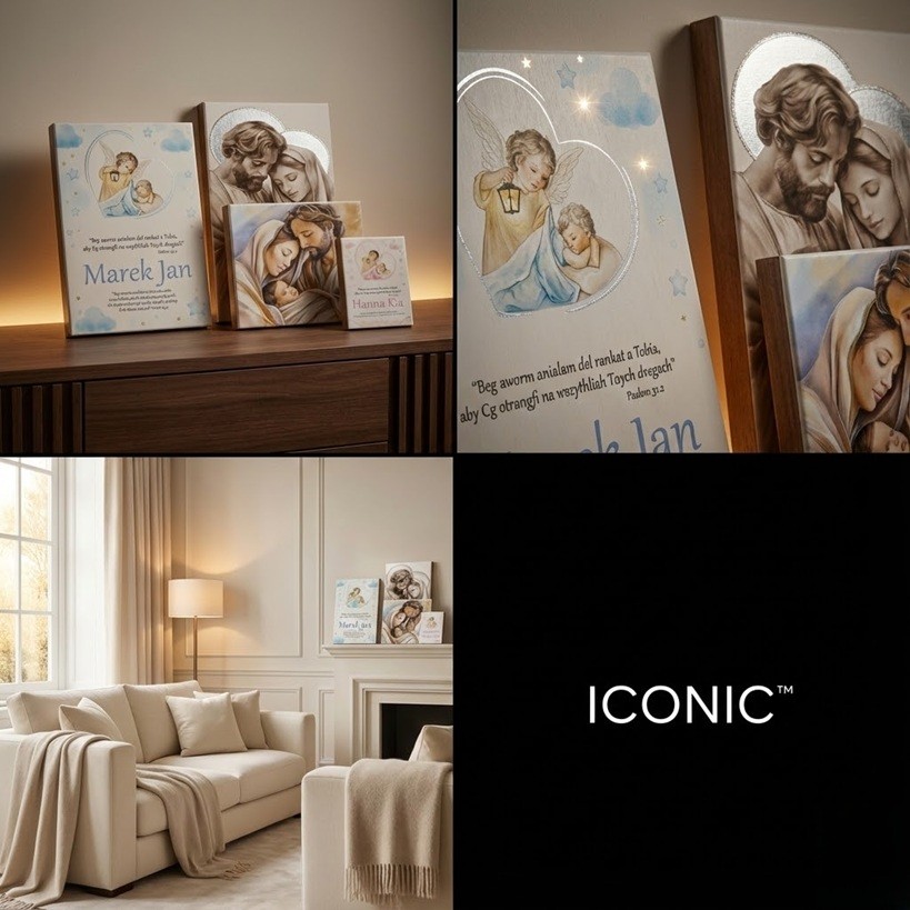 Linia ICONIC™ – Święte Wizerunki w Nowoczesnej Formie
