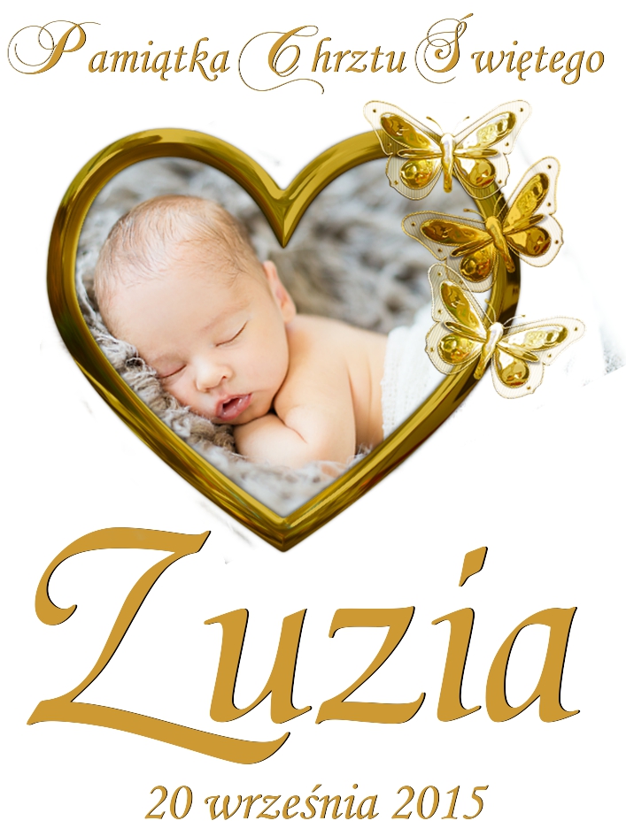 Szatka HEART PHOTO – wzór 1