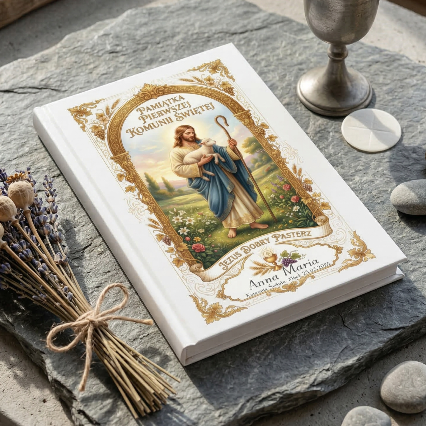 Biblia komunijna Jezus Dobry Pasterz – Eucharystyczna Brama